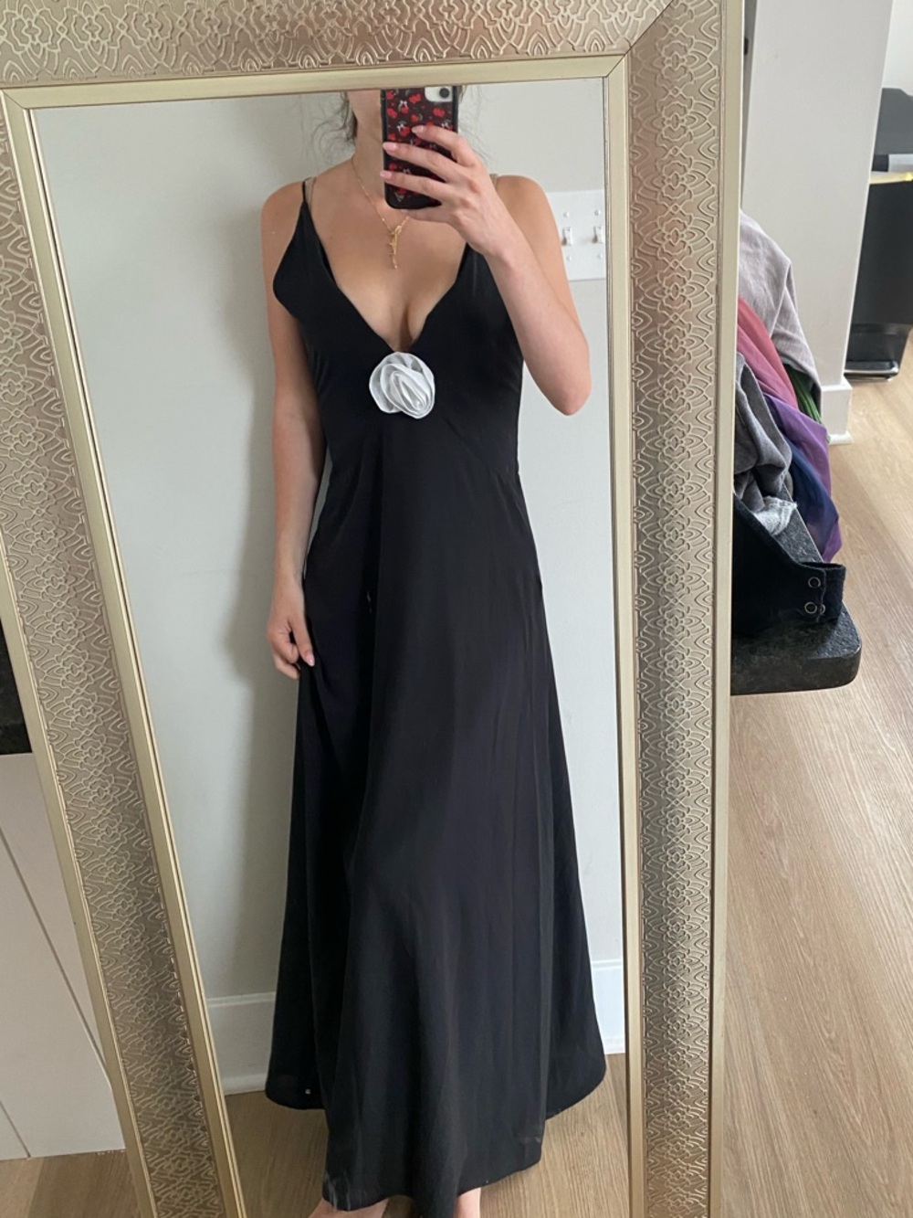 boutique maxi dress size medium